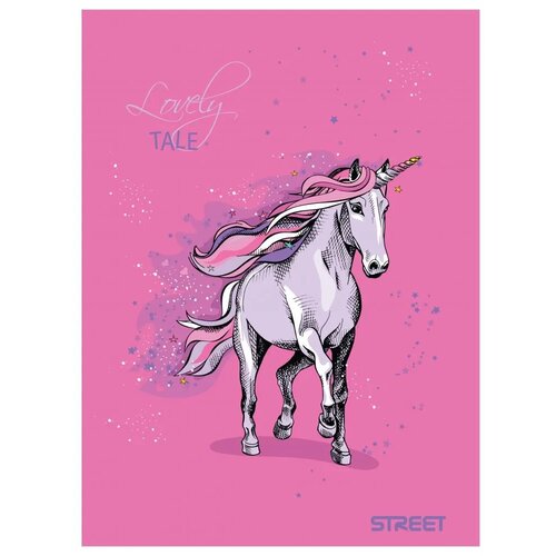 STREET Zvezek Lovely tale A4 črte z robom Slike