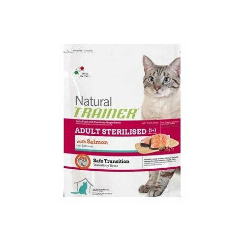 Trainer Natural hrana za sterilisane mačke Adult Losos 300gr Slike