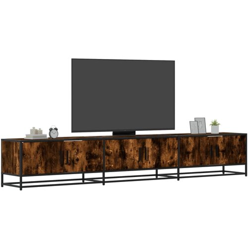 vidaXL TV ormarić boja dimljenog hrasta 240x35x41 cm konstruirano drvo Cijene