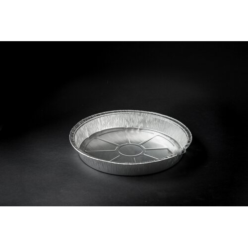  Aluminijumske ambalaže za dostavu hrane, FI250, Plitke, 100 komada Slike