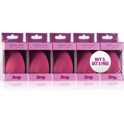 BrushArt Make-up Sponge Drop Multi-pack spužvica za puder 5 kom Slike