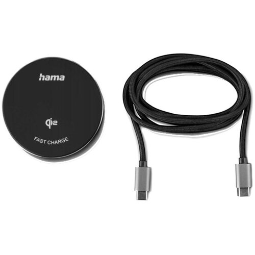 Hama QI2 15W induktivni polnilnik črne barve, (5000279442) Slike