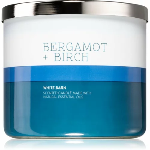 Bath & Body Works Bergamot + Birch dišeča sveča 411 g