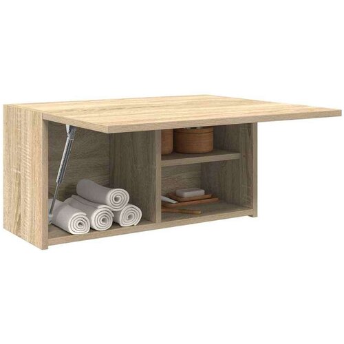 vidaXL Kupaonski zidni ormarić sonoma hrast 60x25x30 cm izrađeno drvo Cijene