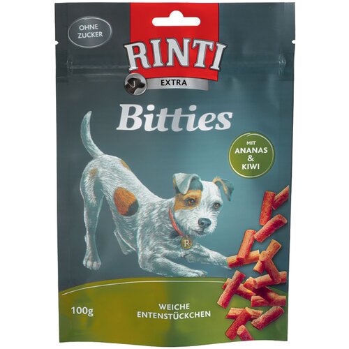 Rinti Extra Bitties 100 g - Raca z ananasom & kivijem Cene
