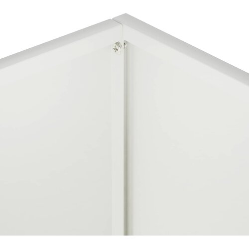  Vrtna saksija 2 kom. Bijela 80 x 30 x 50 cm Čelična vrata Slike