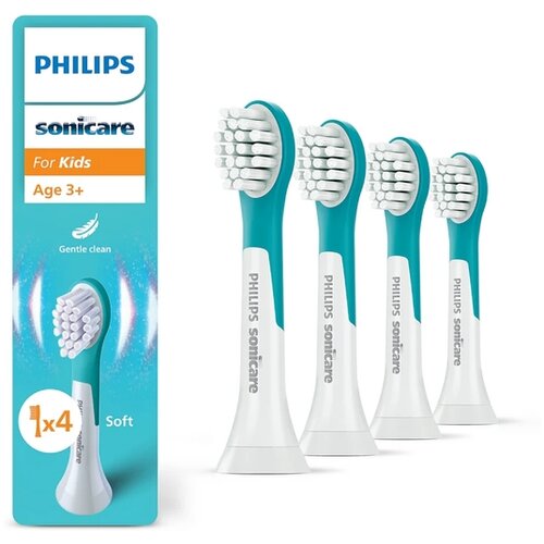 Philips nastavek za zobno ščetko Sonicare For Kids 3+ HX6034/90, 4 kos Cene
