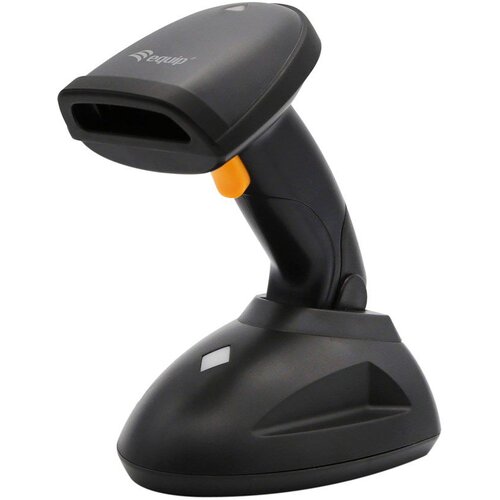 Equip Wireless 2D Barcode Scanner, Long Distance, with Stand Slike