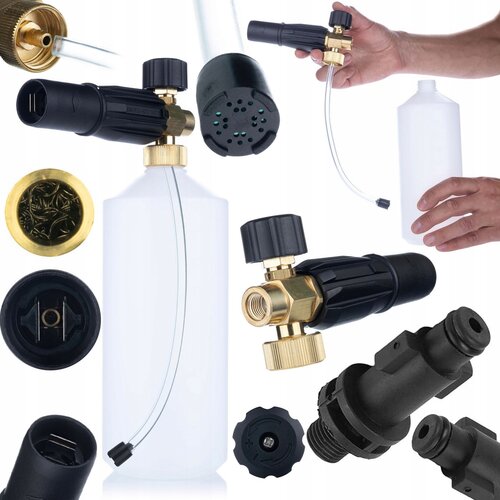 Rosfix SET PENILNA GLAVA S0401 1000 ML ZA TLAČNI ČISTILNIK G1/4F &ndash; &Scaron;OBA 1,23 MM, ADAPTER BOSCH, (5000036495) Cene