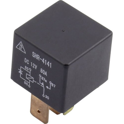  Automobilski relej 24 V/DC 80 A 1 prebacivanje SHR-4141B SHR-24VDC-F-C 5pin Cijene