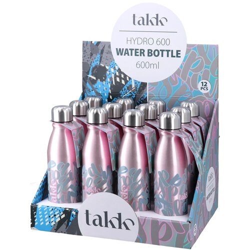 Takk Hydro 600, fla&amp;scaron;ica za vodu, aluminijumska, 600ml, miks, devojčica Slike