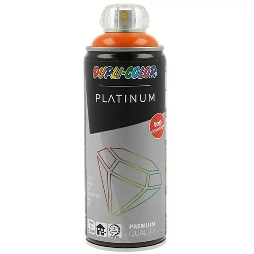 Dupli color Platinum Sprej s lakom u boji (Narančaste boje, 400 ml, Svilenkasti sjaj)