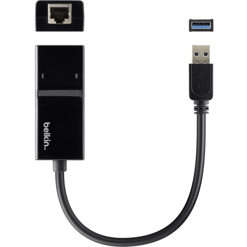 Belkin USB 3.0 Gigabit Ethernet Adapter 10 /100 /1000Mbps B2B048 Slike
