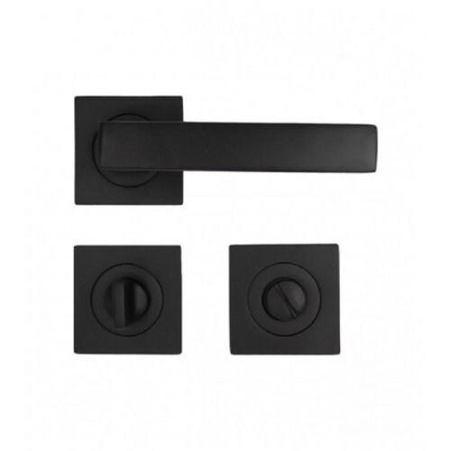 OZEN Kvaka &amp;scaron;titom za kupatilo Victoria Black AL0404503 Slike