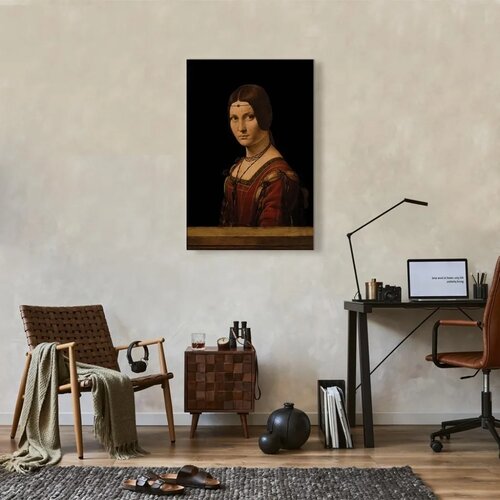  Slika - Leonardo da Vinci &amp;ndash; Beautiful Ferroni&amp;egrave;re 20x30 Na talijanskom platnu Slike