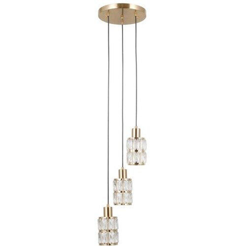  ITALUX PND-40668-3-HBR - Luster na sajli ALMA 3xE27/40W/230V zlatna Cene
