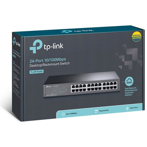 Tp-link Switch Omada 24-Port 10/100Mbps TL-SF1024D Slike