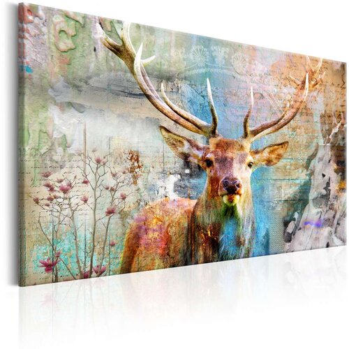  Slika - Deer on Wood 120x80 Slike