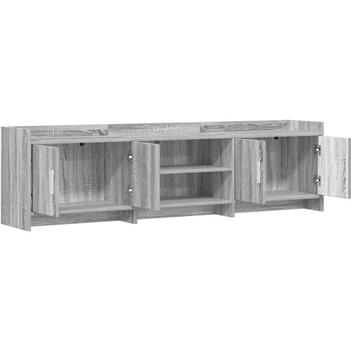  ormar 168 x 33 x 47 cm Siva Sonoma Konstruirano drvo Slike