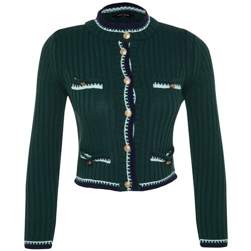 Trendyol Cardigan - Green - Regular fit Cene