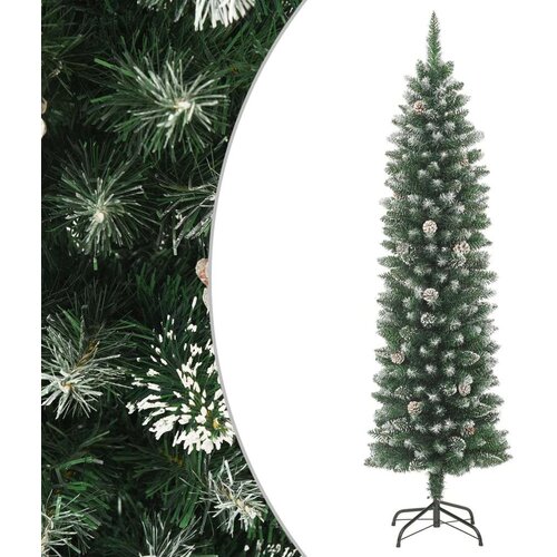  Umjetno usko božićno drvce sa stalkom 120 cm PVC Cijene
