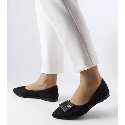 D/CEO Black ballerinas Chuwi Cene
