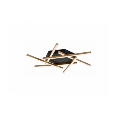 Rabalux plafonjera severine led 40W crno zlato (71365) Slike