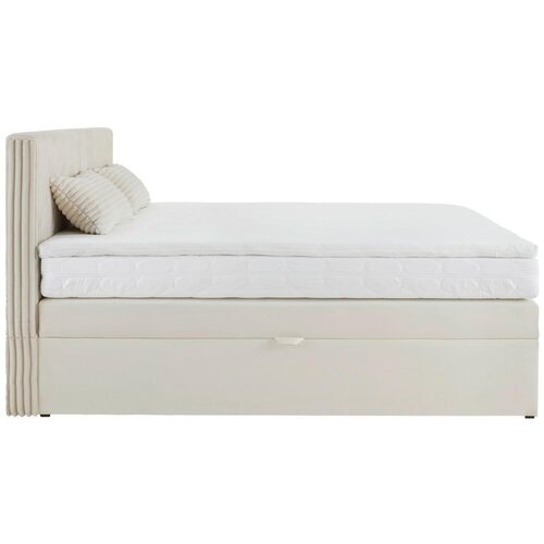 M&amp;ouml;max Postelja Boxspring Rossa, Bež, 160x200 Slike