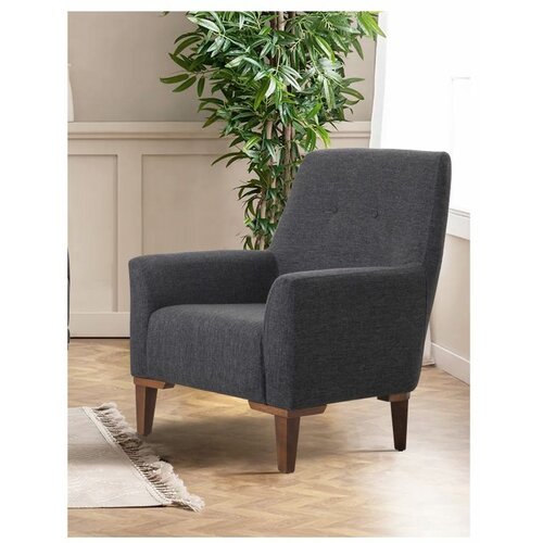 Atelier Del Sofa balera wing - anthracite anthracite wing chair Slike