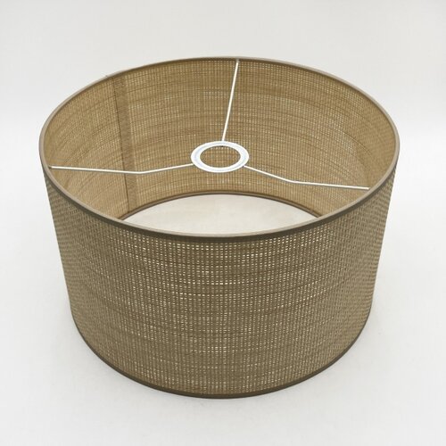  Luster na sajli AIDA 1xE27/15W/230V pr. 35 cm hrast/rafija Slike