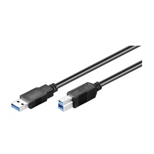 E-green Kabl 3.0 USB A - USB B M/M 1m crni Slike