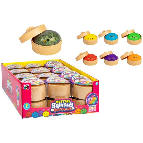 Dumplings Squishy Playhub Rainbow Glitter Cene