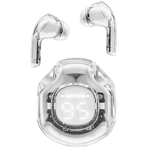 Acefast T8 Bluetooth TWS brezžične slušalke z etuijem, bele, (21979782) Cene