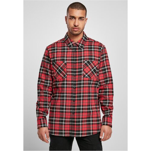 UC Men Roots Plaid Shirt Red/Black Cene