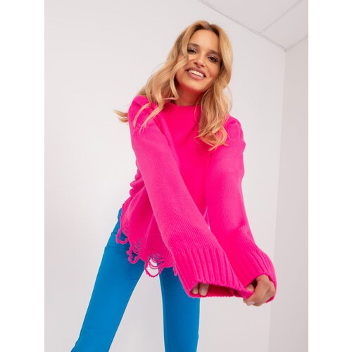 BADU Sweater-BA-SW-0559.26-fluo pink Cene