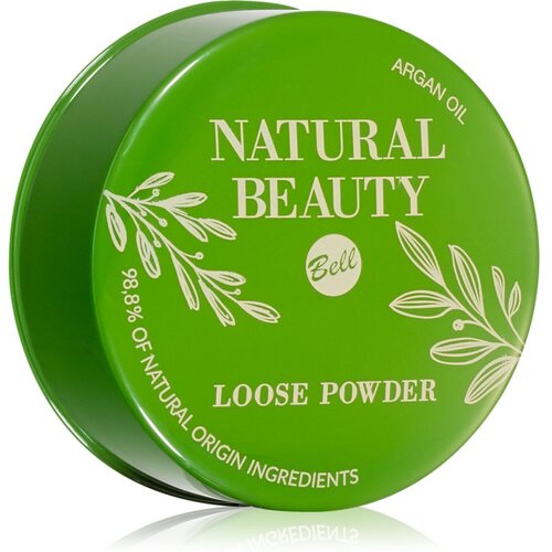 BELL Natural Beauty matirajoč puder v prahu z arganovim oljem 6 g Slike