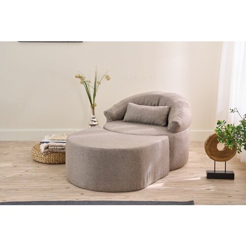 Atelier Del Sofa Fotelja na razvlačenje Pitta, 100x70x80cm, Bež Cene