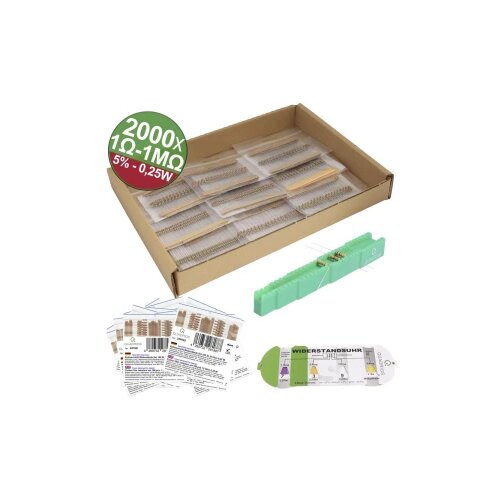 Quadrios 23P127 ugljenoslojni otpor aksijalno ožičen 0.25 W 5 % 2000 St. Cijene