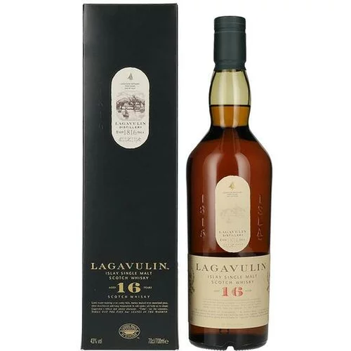 Lagavulin skotski whisky Islay Single Malt 16 + GB 0,7 l683