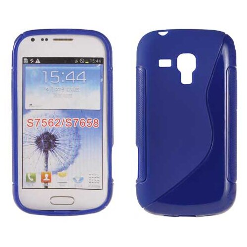  S silikonski ovitek Samsung Galaxy S Duos S7562, Trend S7560, Trend Plus moder Slike