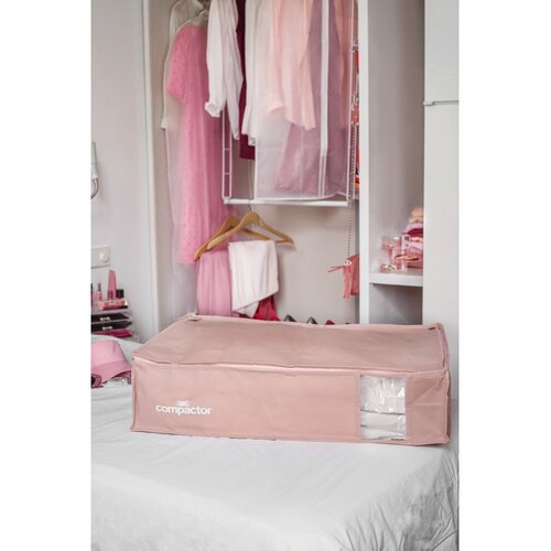 Compactor Vakuumska plastična kutija za ispod kreveta 65x45x15,5 cm Pink Edition &amp;ndash; Slike