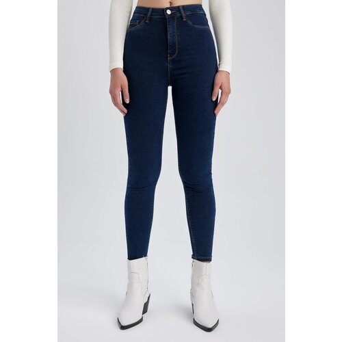 Defacto High Waist Ankle Length Jean Trousers Slike