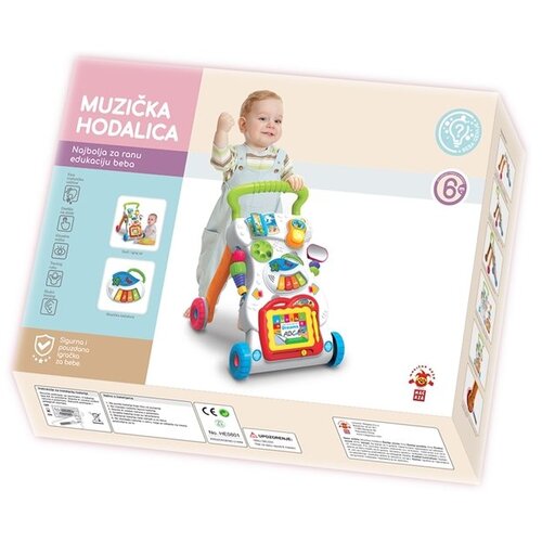 Baby Sr hodalica za prve korake muzička b/o MX0163682 Cene