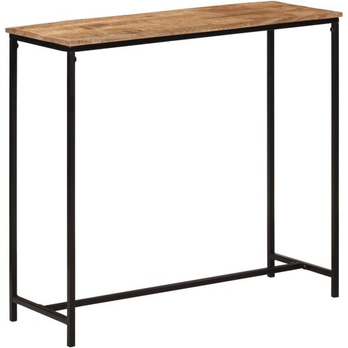 VidaXL Konzolni stol 80 x 30 x 74 cm od masivnog drva manga i željeza Slike