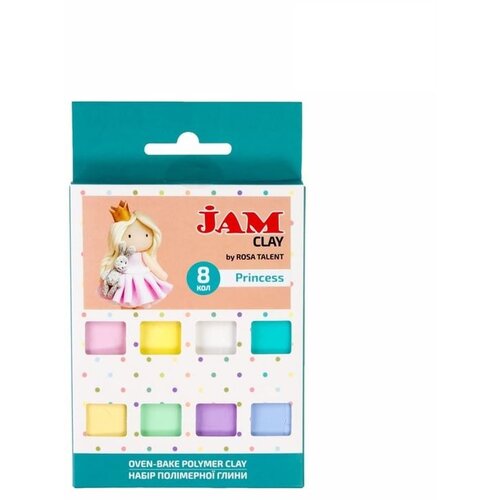 Rosa Polimerna glina Talent - set Princess 8 x 20 g Slike