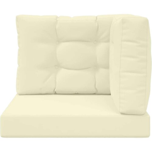  Jastuk za vanjsku sofU 3 pcs Krema Poliester - Krema 60 x 60 cm 1x sjedalo +1x naslon +1x bočna strana (3D s bartagom) Slike