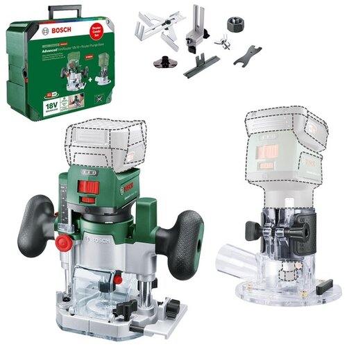 Bosch 2 u 1 akumulatorska rubna glodalica/glodalica 06039D5002 AdvancedTrimRouter 18V-8 Combi-Set Cijene