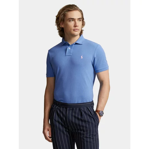 Polo Ralph Lauren Polo majica 710536856403 Modra Slim Fit