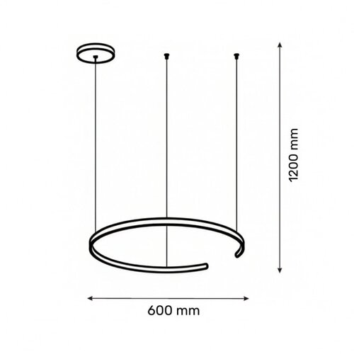 solea 44 visilica 48W 3000/4000/6000K siva dim Cene