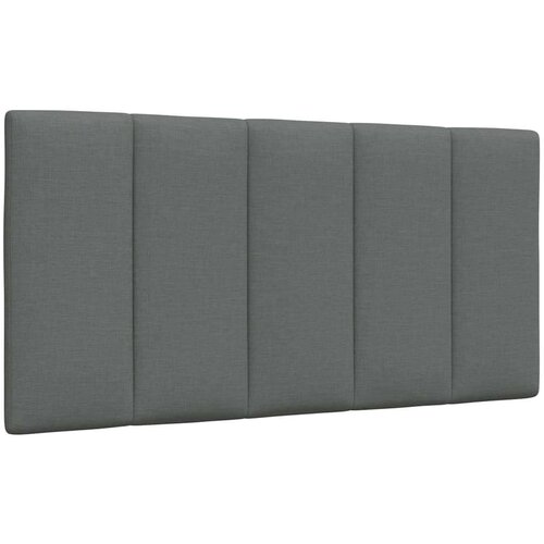 vidaXL Vzglavna stranica temno siva 100 cm blago Cene